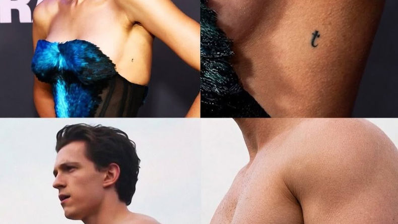 Зендея і Том Холланд зробили парні татуювання, зобразивши ініціали один одного