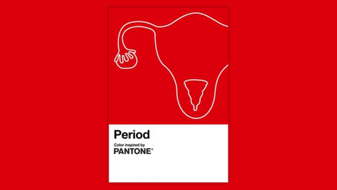 Pantone представили оттенок красного цвета, посвященный менструации