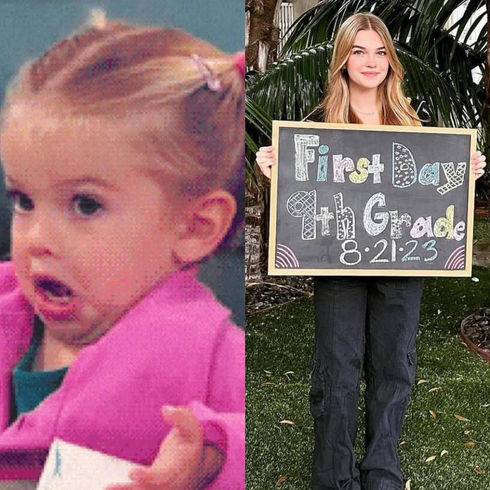 Дівчинка з популярного мема, Міа Талеріко, пішла вже до середньої школи 