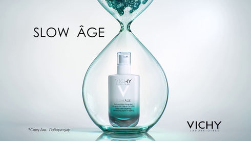 Ежедневный флюид для кожи лица и укрепляющее средство по уходу за кожей вокруг глаз Slow Age от VICH