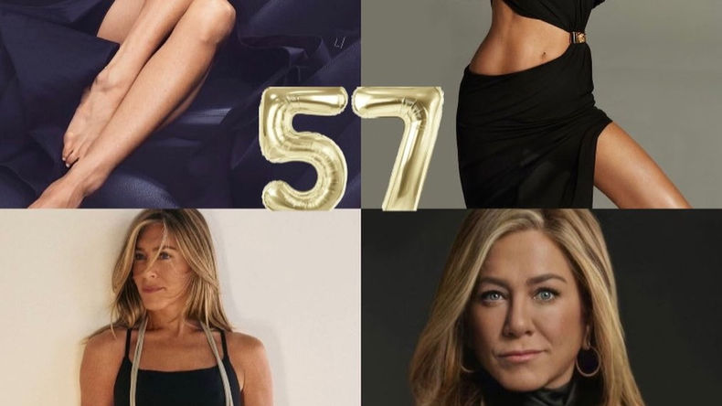 Дженніфер Еністон виповнилося 57 років