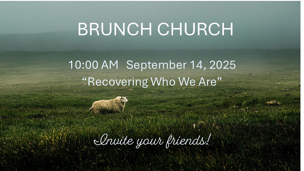 Brunch Church 2025