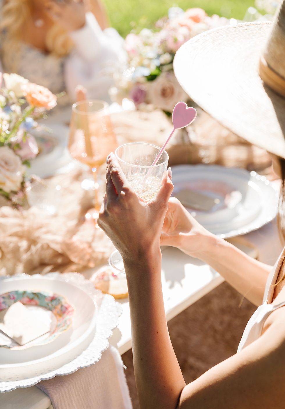 bridal shower picnic in Newport Beach