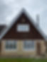 House facade with windows