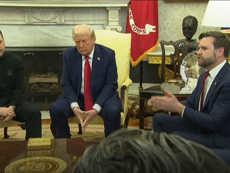 Zelenskyy, Trump and Vance in the Oval Office
