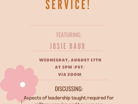 Conference 6: Leadership through Service