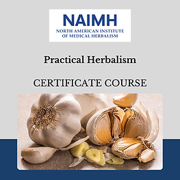NAIMH Practical Herbalism Certificate Course