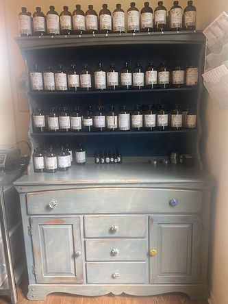 Tincture shelf