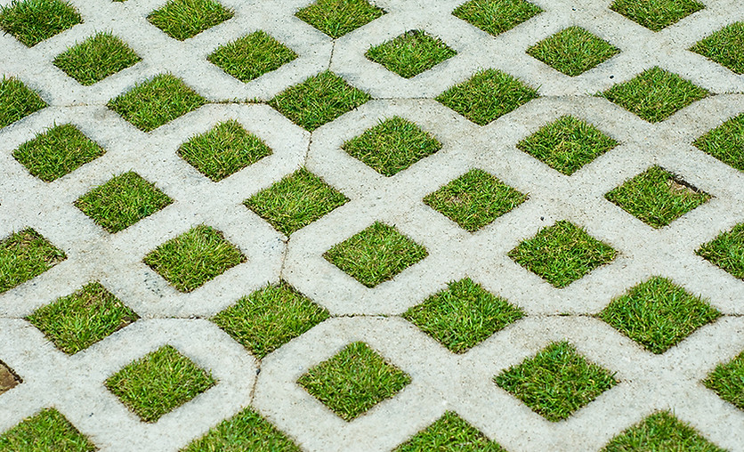 Grille à gazon