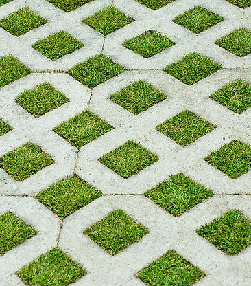 Trimmed Patio