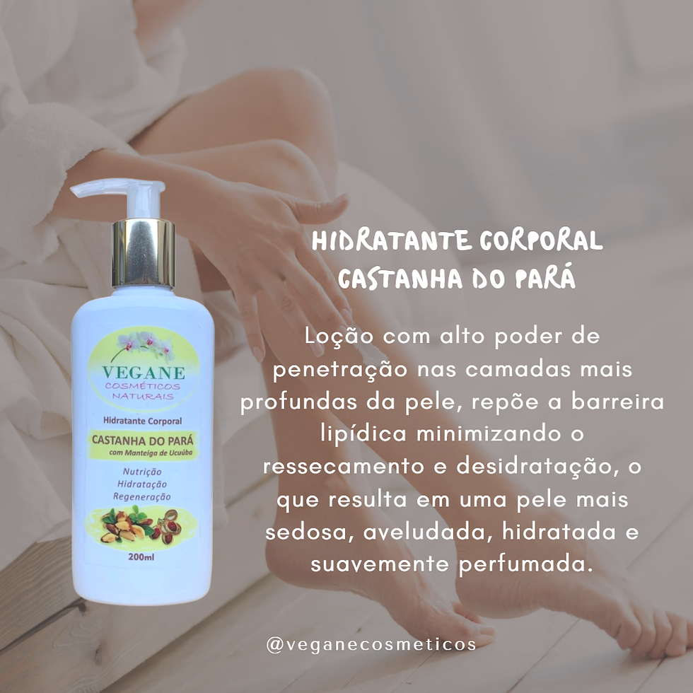 Miniatura: Loção Hidratante Corporal Castanha do Pará (200ml)