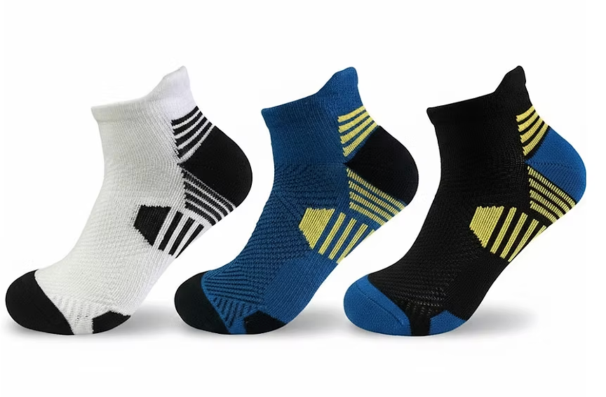B0750 Banana Sports Socks "EcoRun" (Super Dry and Deodorizing Effect)