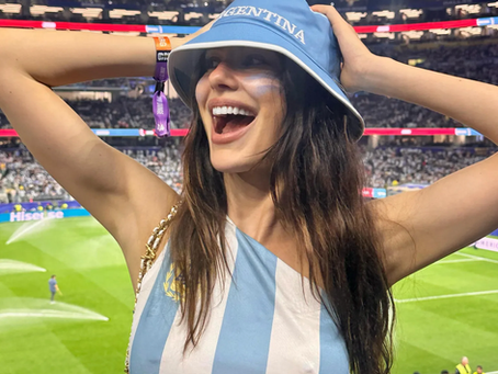 CAM BELIEVE IT ‘Dream come true’ Leonardo DiCaprio’s ex Camila Morrone cheers on Lionel Messi’s Argentina at World Cup