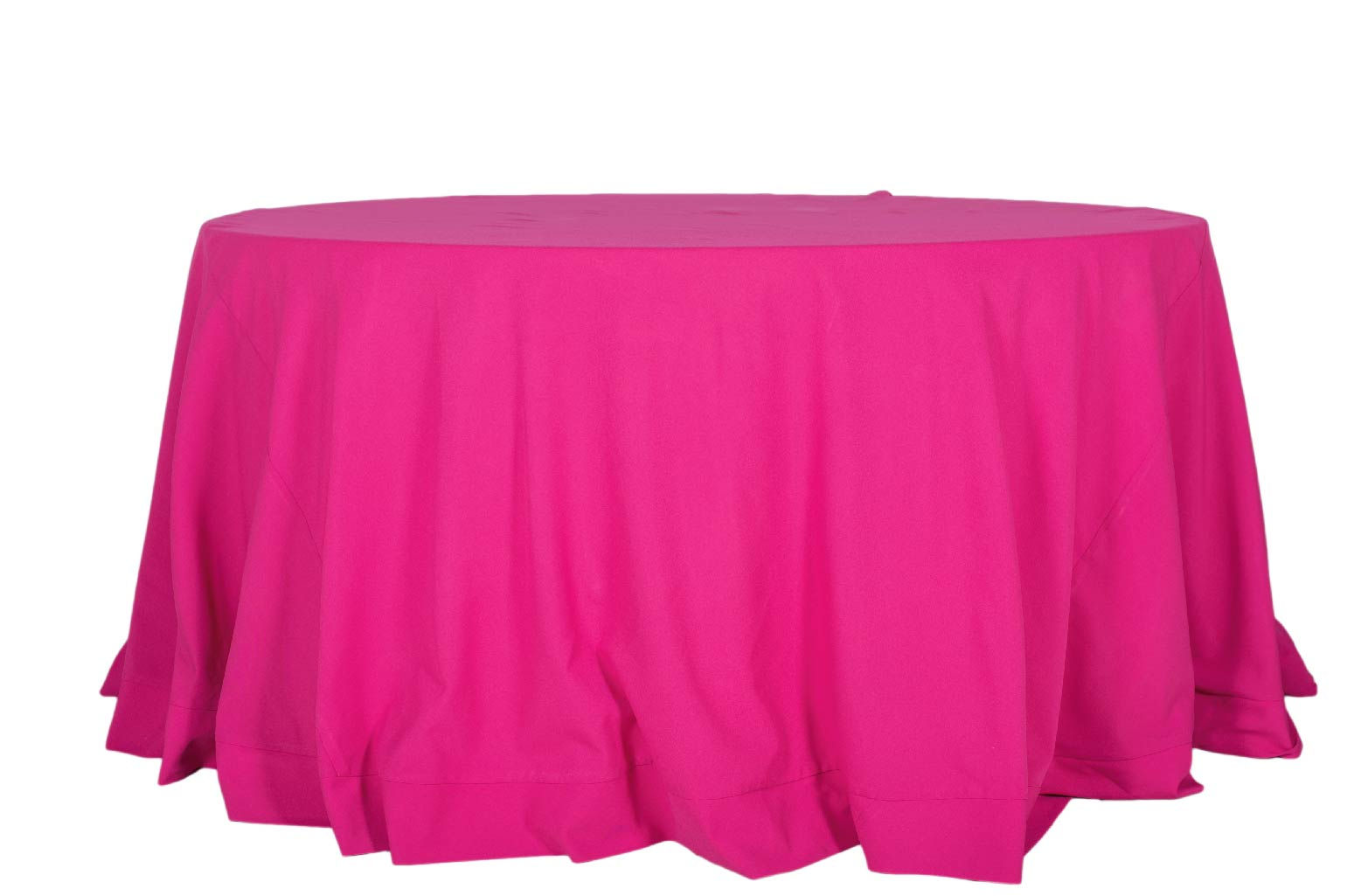 Mantel 120" Rosa Fucsia Gabardina #1157