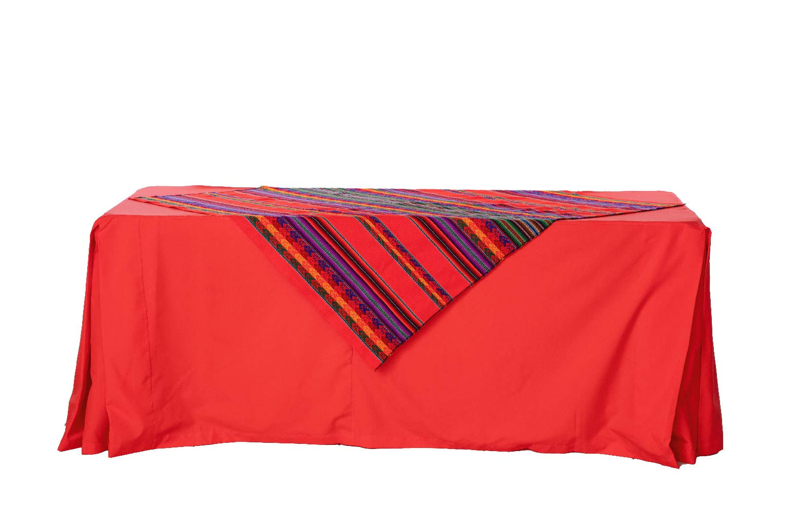 Mantel Etnico Naranja #2760