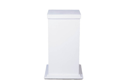 Columna Blanca 15x15 30.5H 31707 | Claudiafiesta