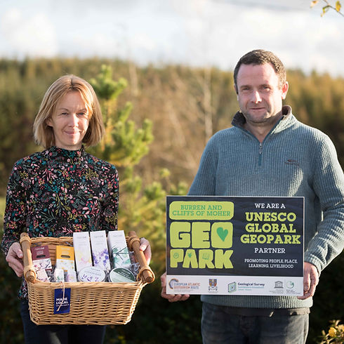 Tina Robinson, Designer and Kevin Lynch, Maker, Airmid Natural Handmade Skincare