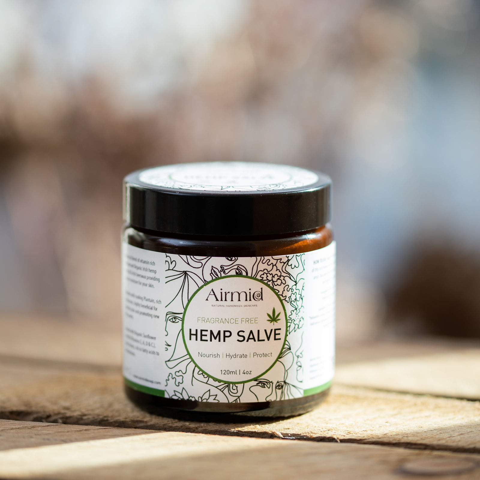 HEMP BALM - fragrance free, 60g