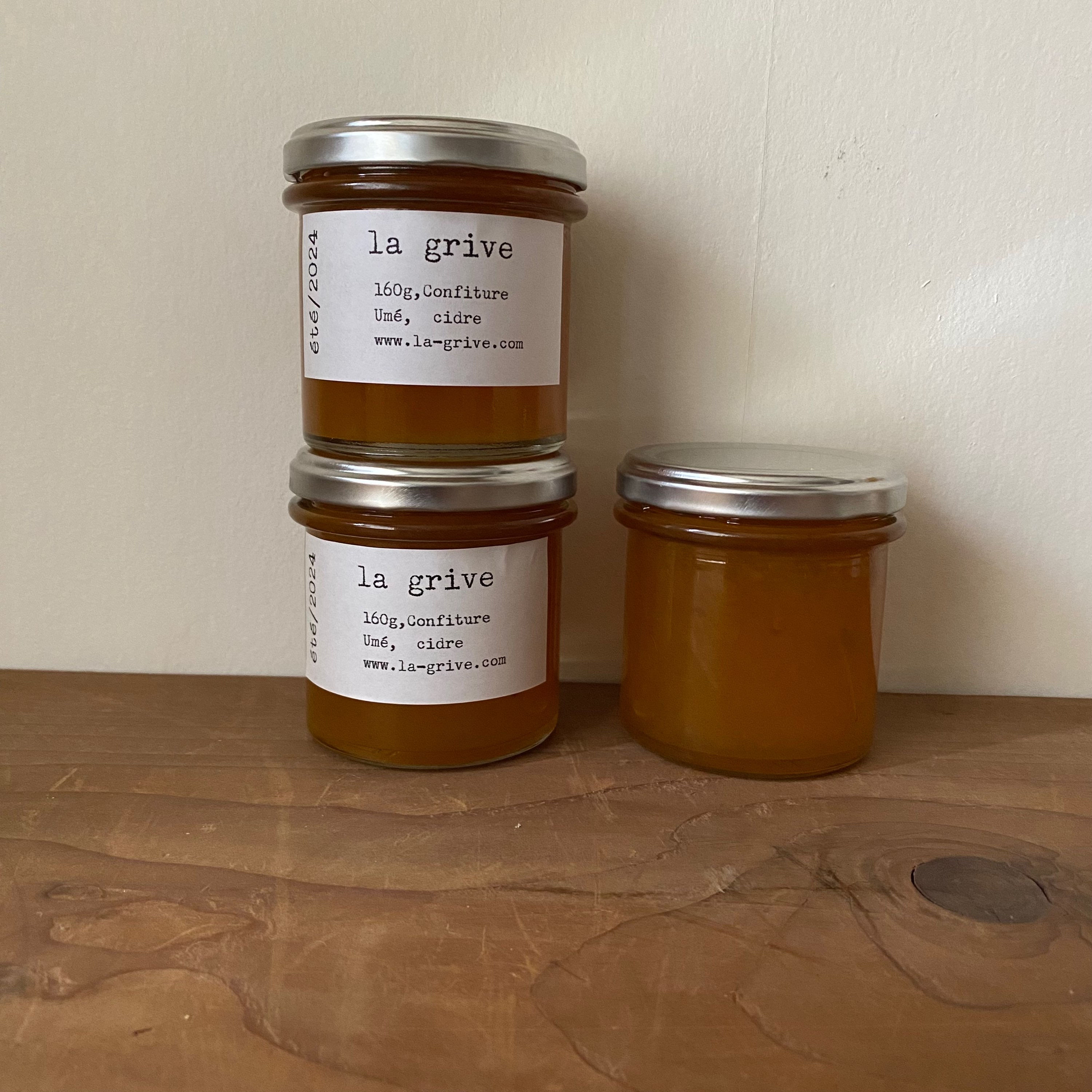 Confiture Ume et cidre