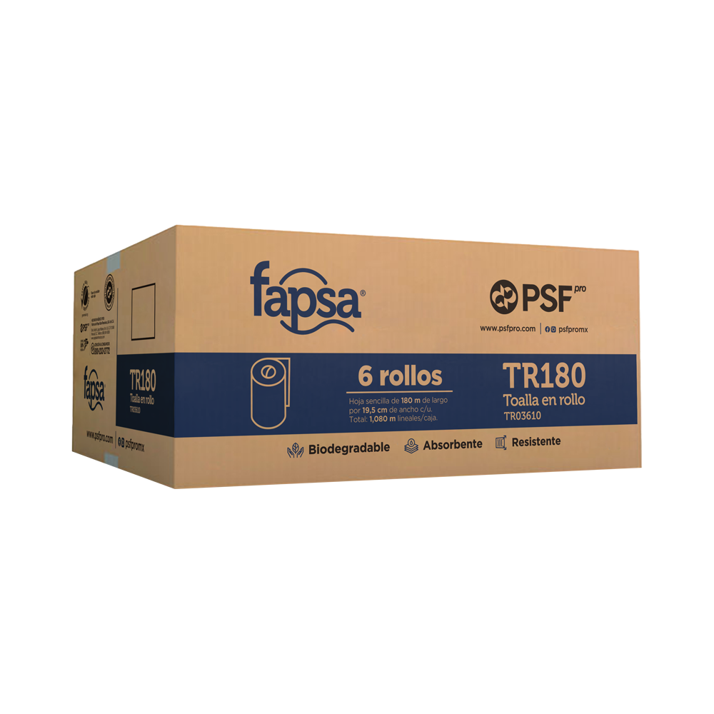 Fapsa TR180 Toalla en rollo