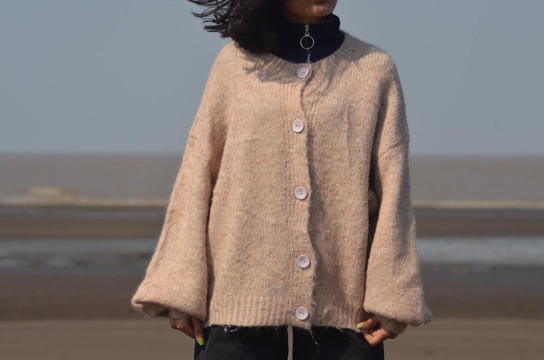 Beige cardigan