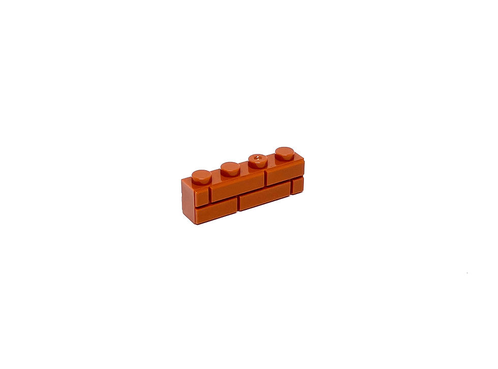 Miniaturbild: 1 Kilogramm Mauerstein 1x4 | 15533 | ca. 660 Klemmbausteine