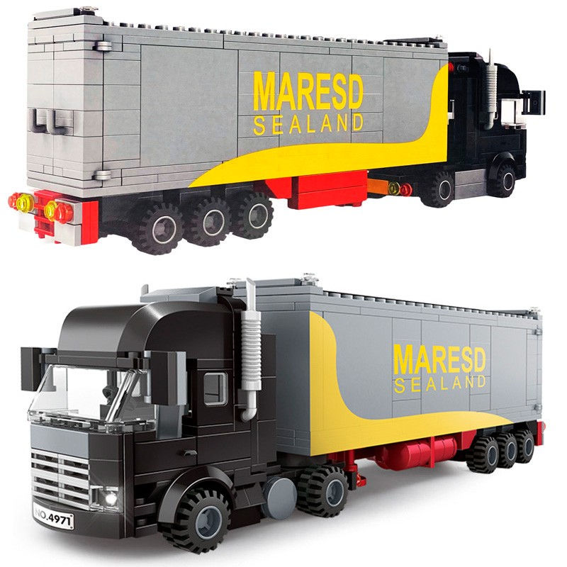 Miniaturbild: Klemmbaustein-Truck | 352 Klemmbausteine | Wange 4971