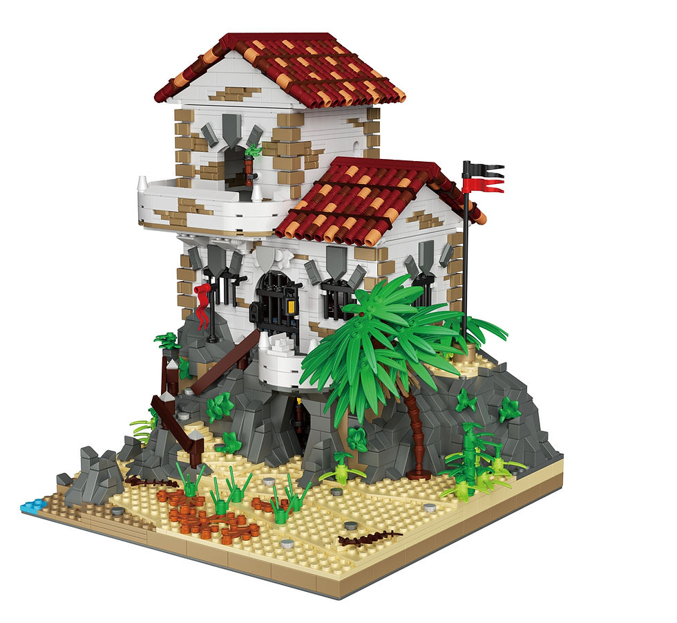Miniaturbild: Klemmbaustein-Pirateninsel | 8025 Klemmbausteine | Baka 33923