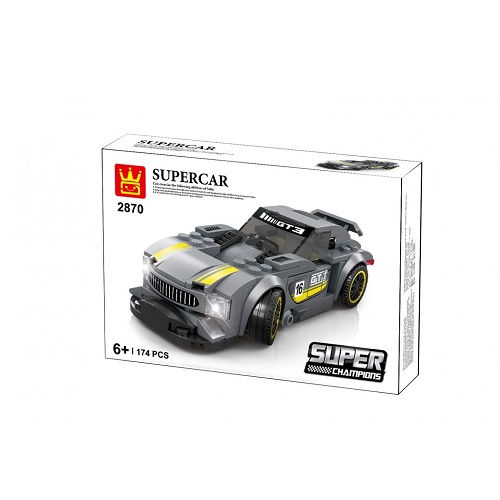 Miniaturbild: Klemmbaustein Auto Sets  | 174 Klemmbausteine | Wange