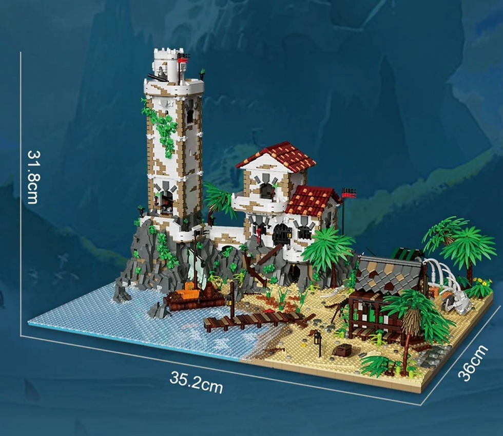 Miniaturbild: Klemmbaustein-Pirateninsel | 8025 Klemmbausteine | Baka 33923