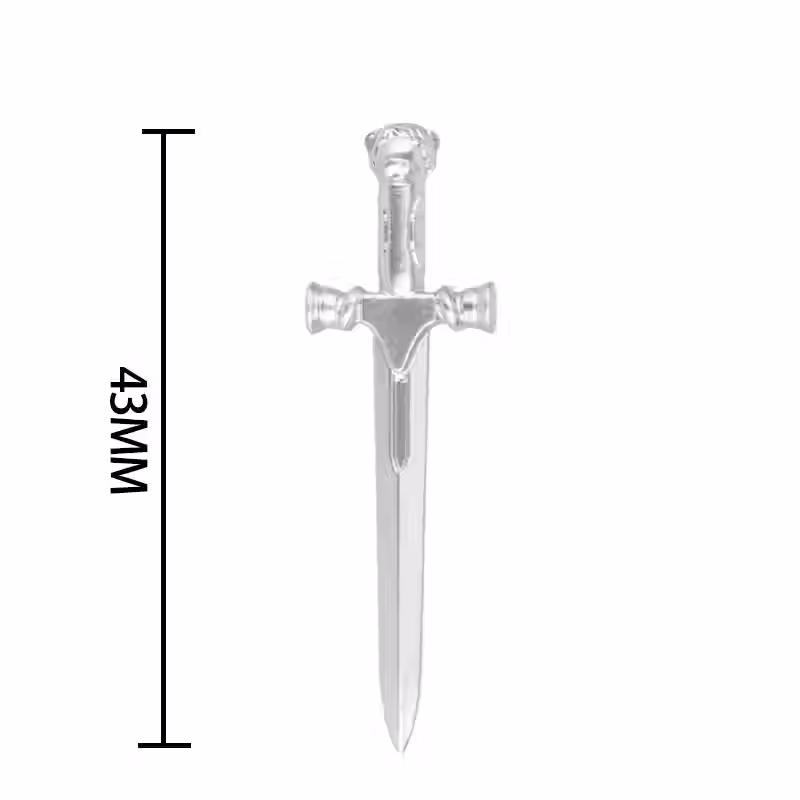 Miniaturbild: Klemmbaustein-Accessoires: Elbenrüstungen und Schwerter (Chrom-Gold und -Silber)