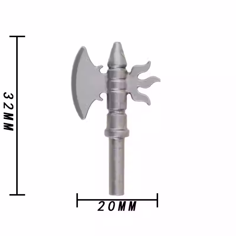 Miniaturbild: Klemmbaustein-Accessoires: Schwerter, Lanzen, Schilde