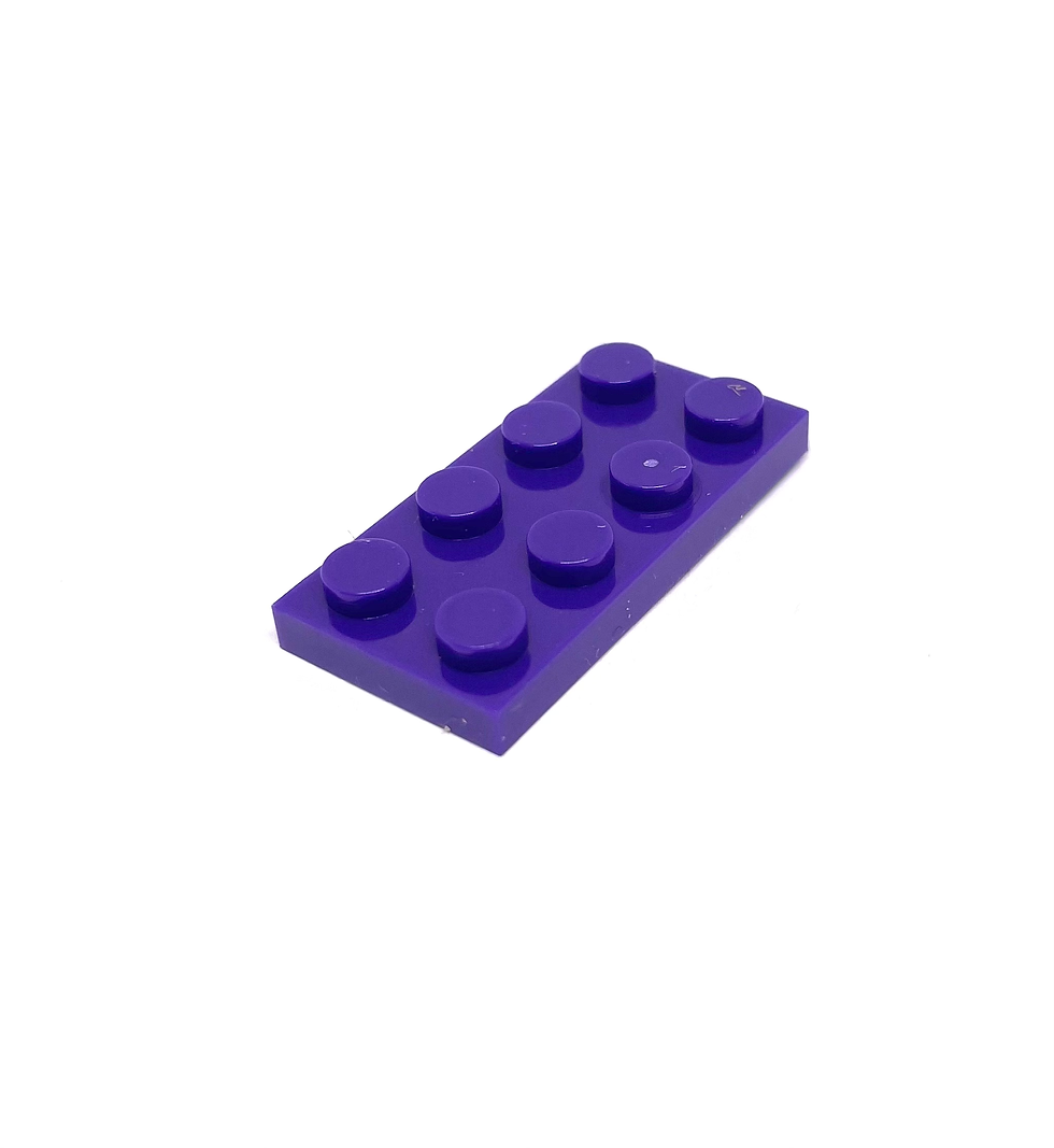 Miniaturbild: 1 Kilogramm Platte 2x4 | ca. 830 Klemmbausteine