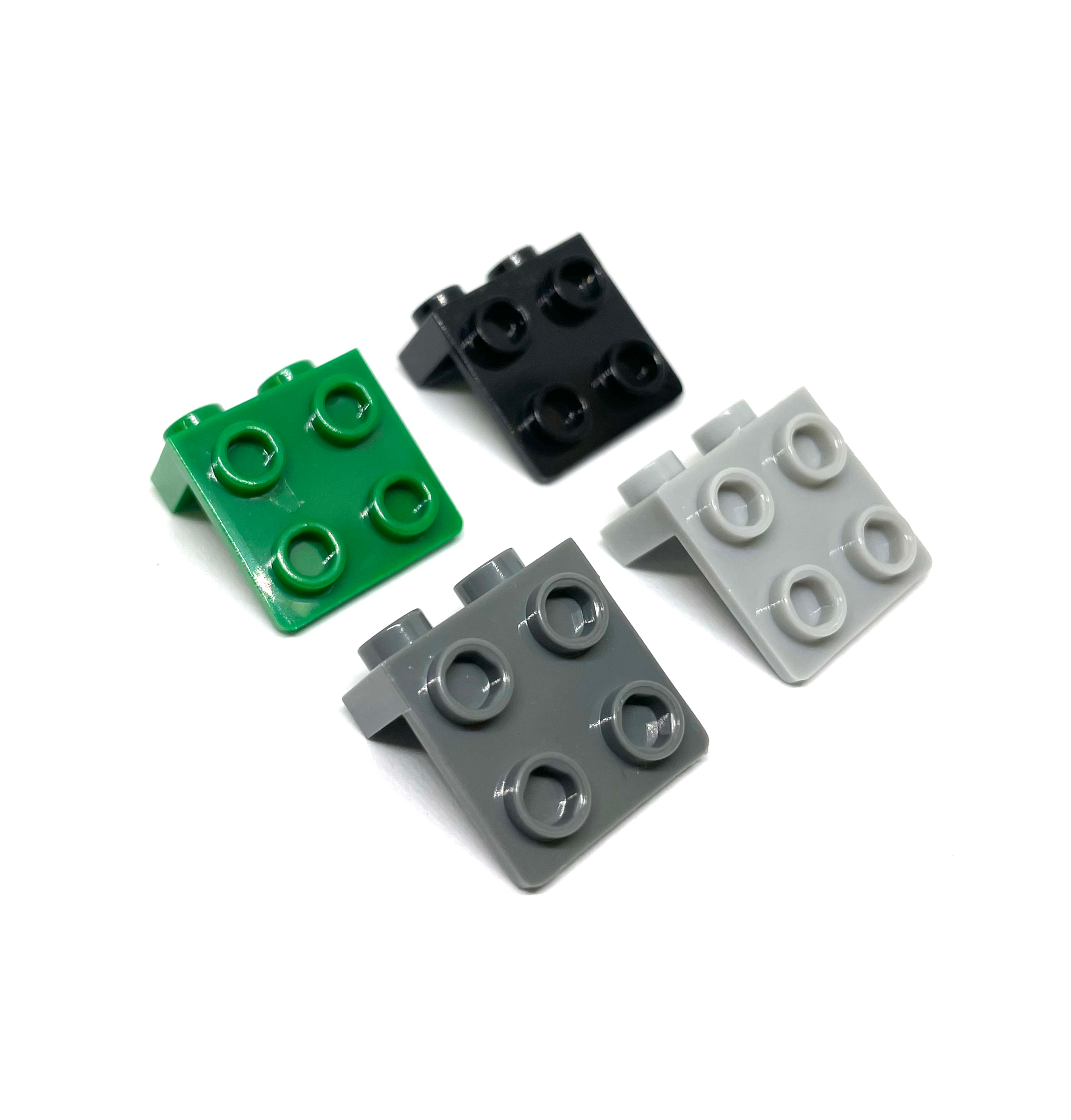 50 x Klemmbaustein Platte Bracket 1 x 2 + 2 x 2 | 44728