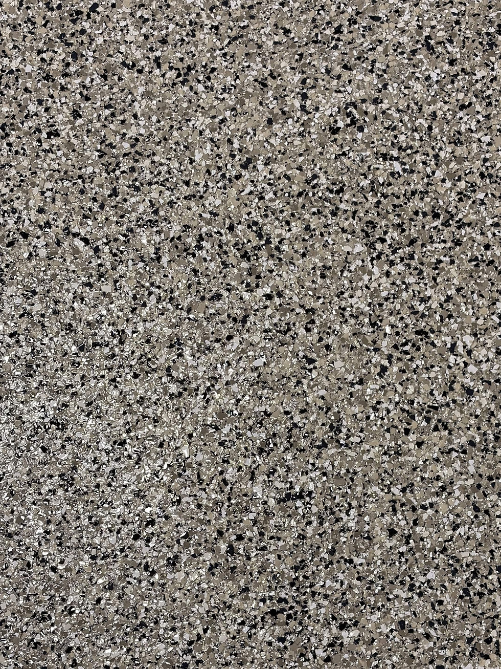 Speckled gray floor coating texture