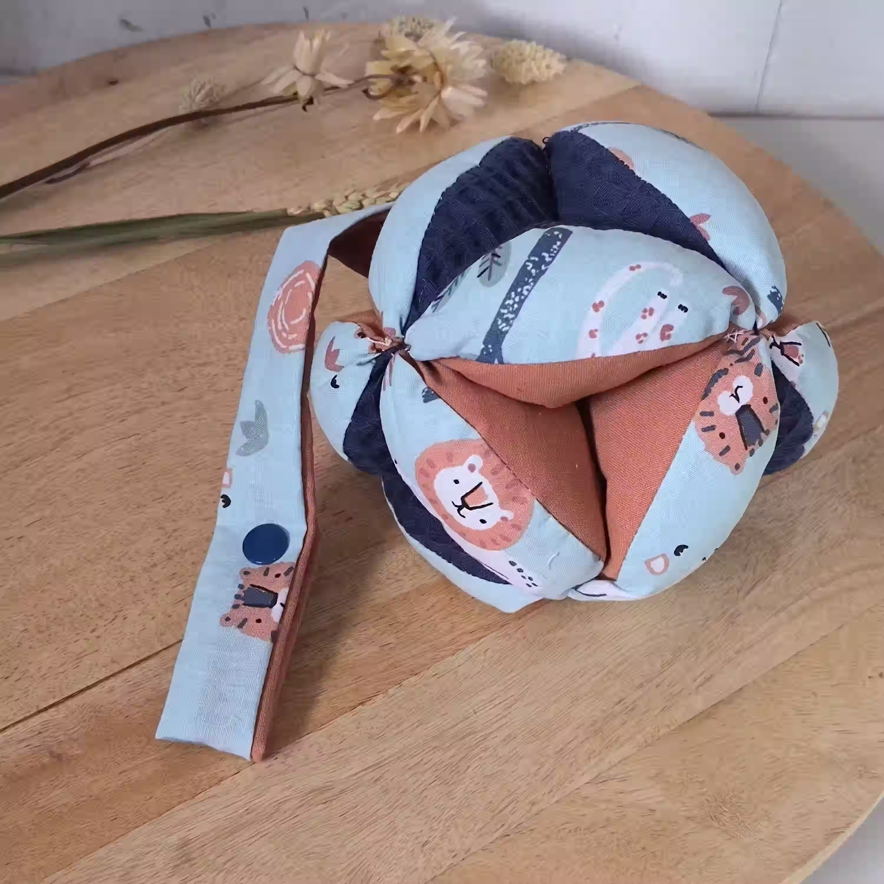 Balle de préhension thème animaux sauvages