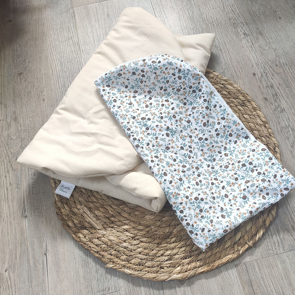 Topponcino + housse en coton Liberty Elisa