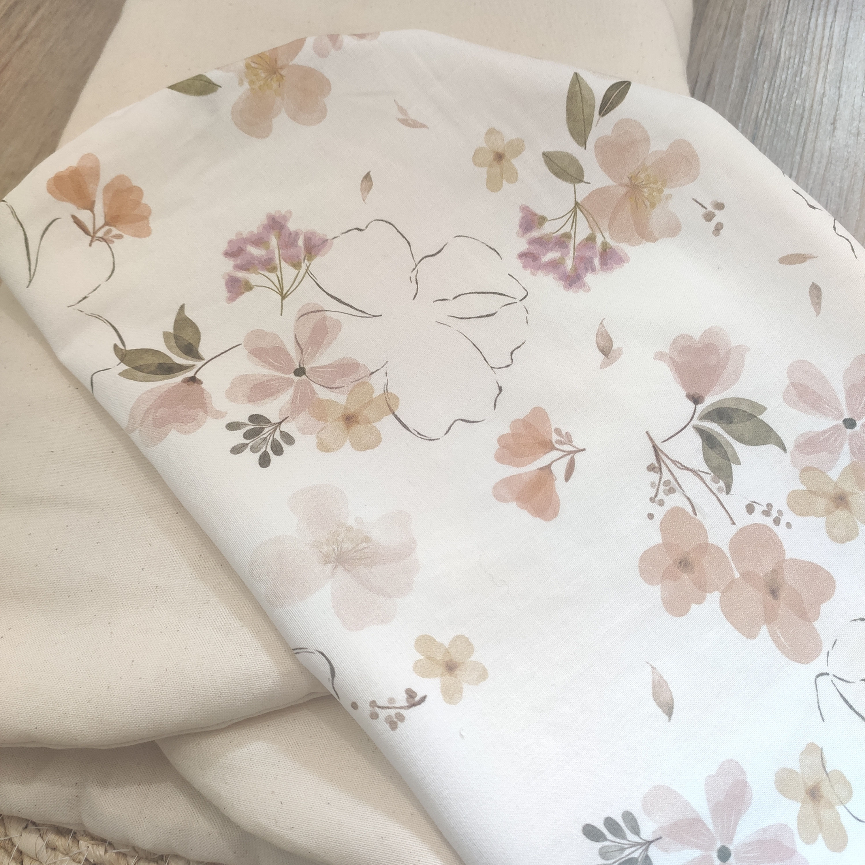 Housse pour topponcino Fleurs