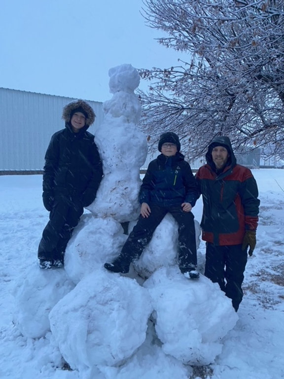 Snowman Contest Winners!