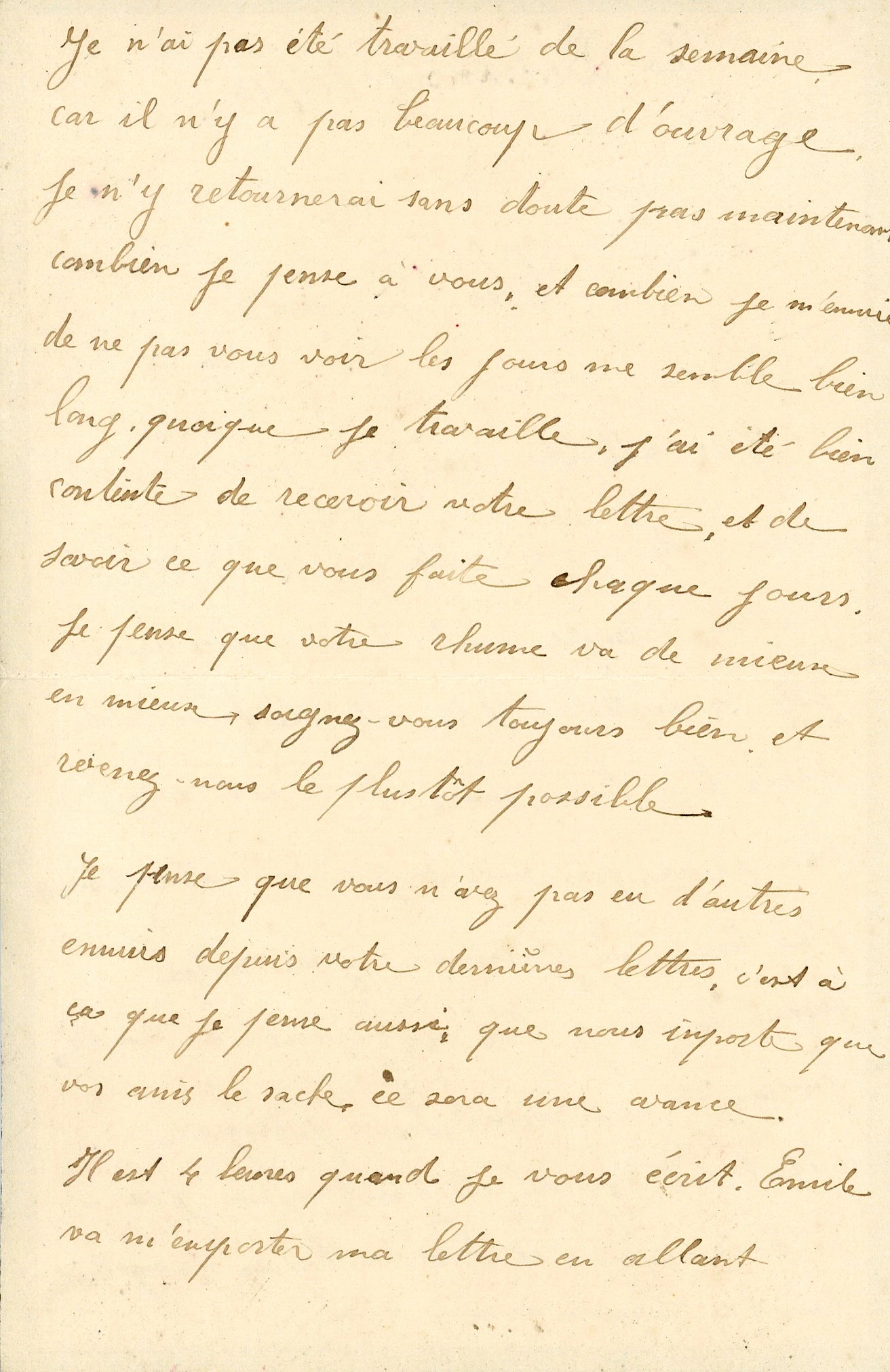 Correspondance en 1913 (2)