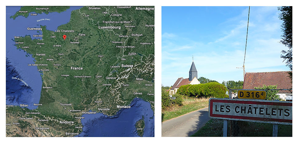 L'église de "Les Châtelets" Eure-et-Loir
