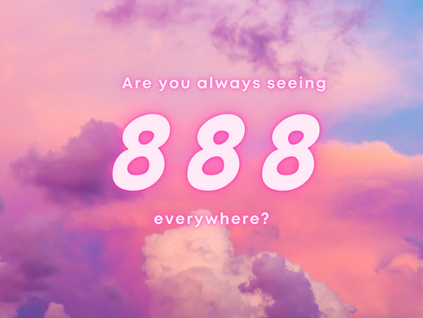 Are you always seeing 888 everywhere?