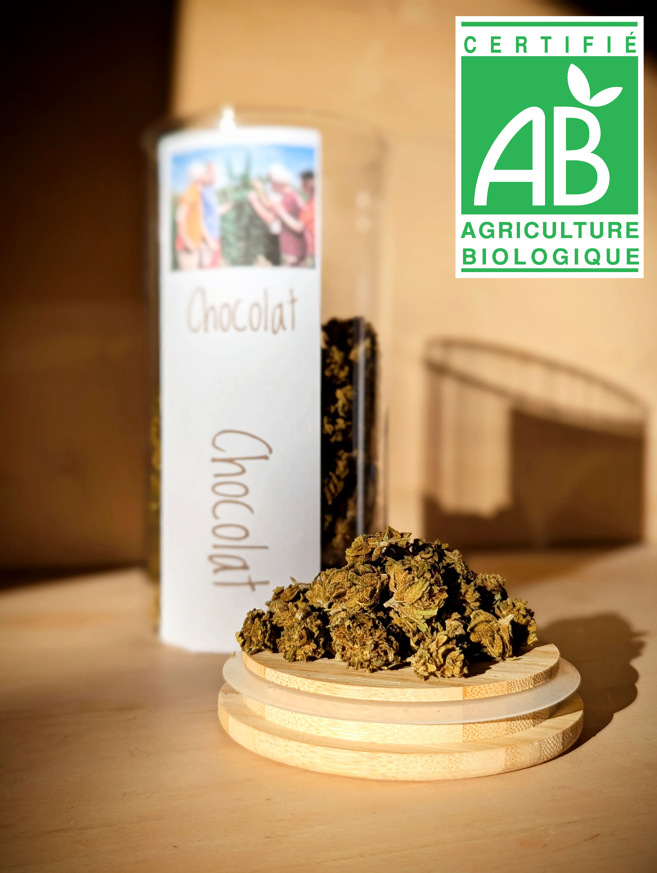 Fleurs de Chanvre Bio CBD - Chocolat