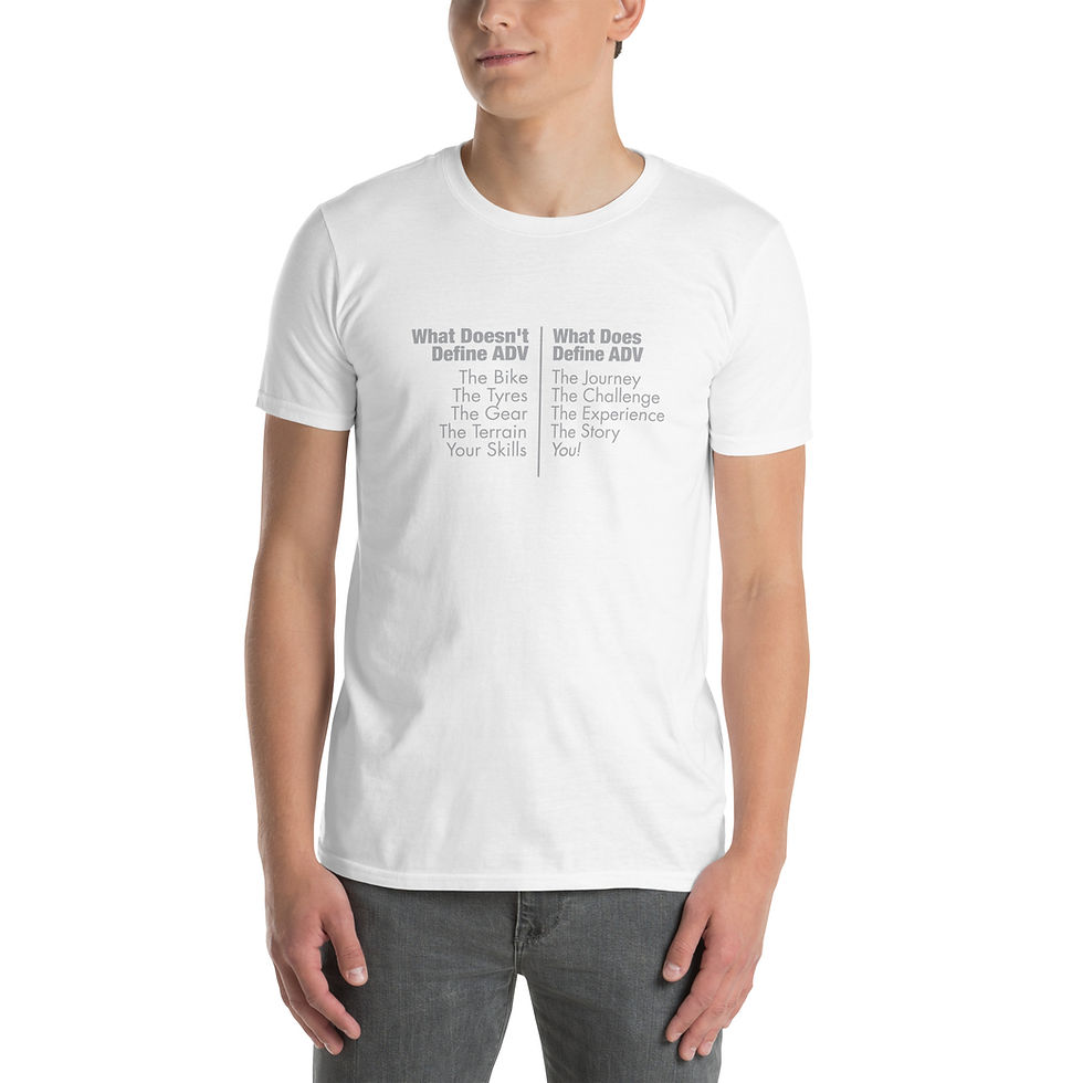 Thumbnail: What Defines ADV? Adventure Riding T-Shirt