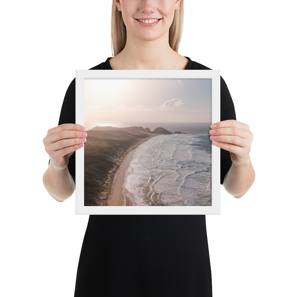 Thumbnail: Framed Poster - Lost Australian Beach