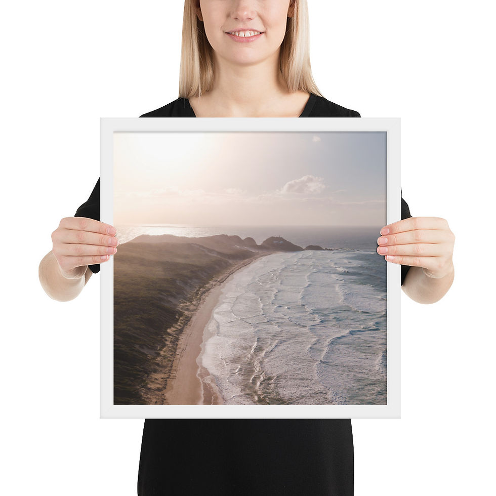 Thumbnail: Framed Poster - Lost Australian Beach