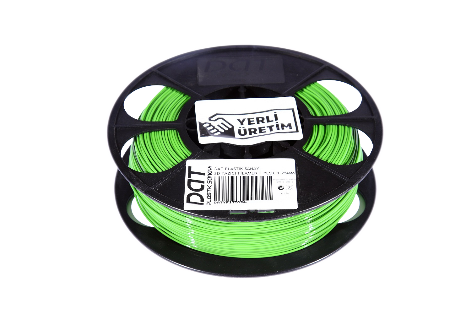 PLA 3D Filament - Açık Yeşil 1.75MM