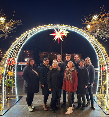 Teambild zur Weihnachtsfeier