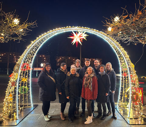 Teambild zur Weihnachtsfeier