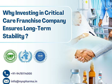 Why Investing in Critical Care Franchise Company Ensures Long-Term Stability?